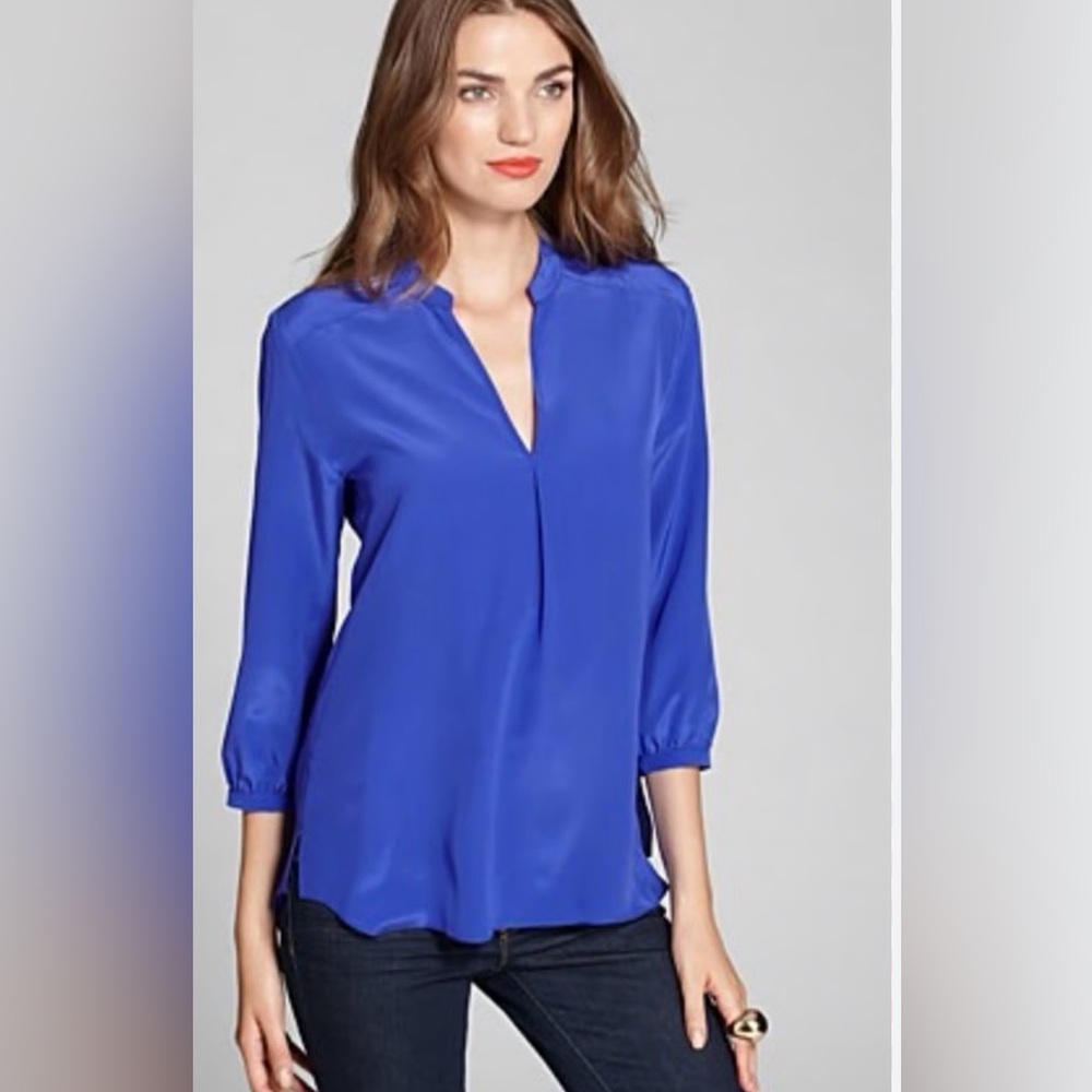 Amanda‎ Uprichard Royal Blue Blouse